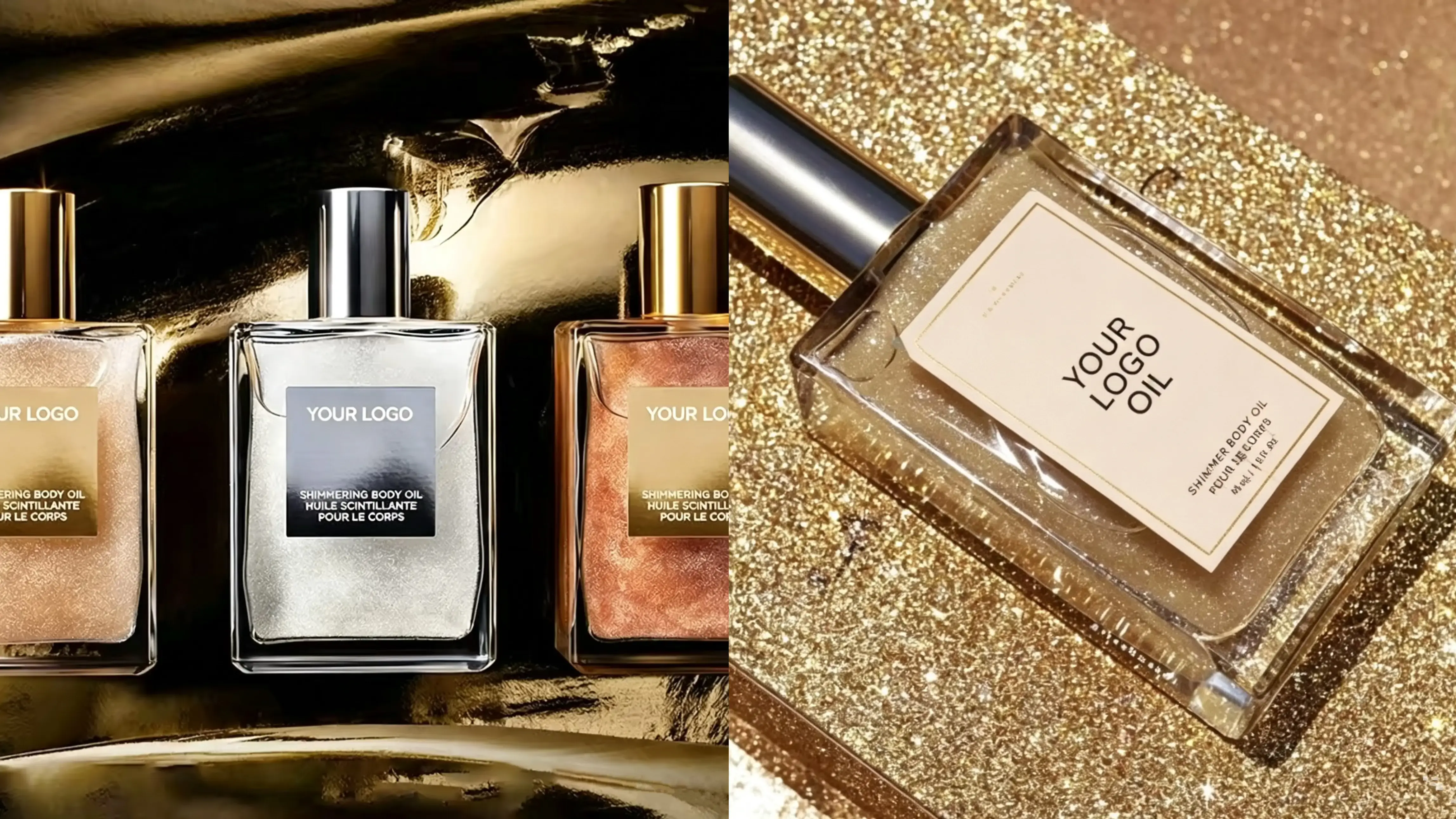 Shimmering Body Oils 