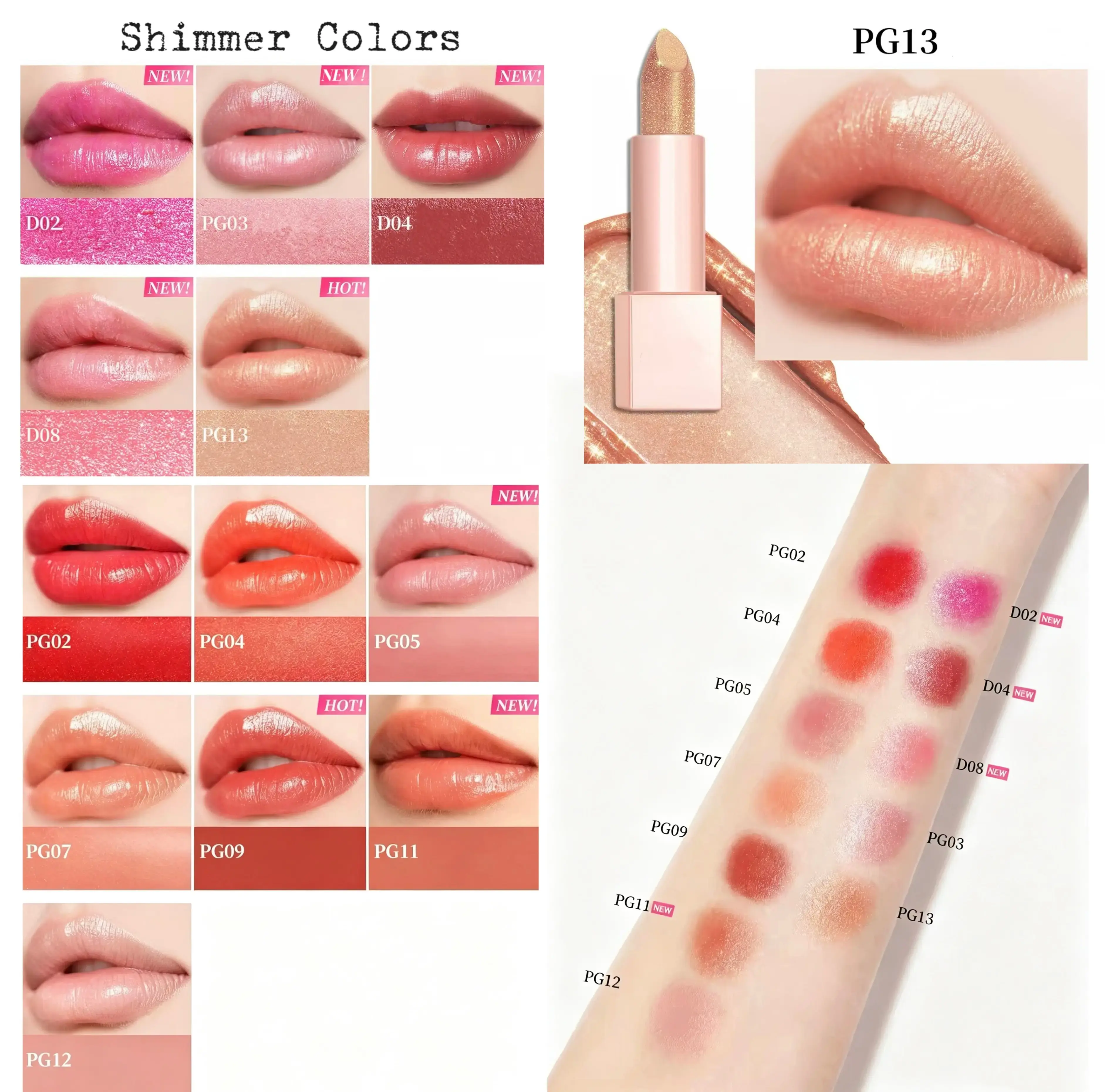 Galaxy Shimmer Glow Juicy Lipstick Galaxy Shimmer Glow Juicy Lipstick