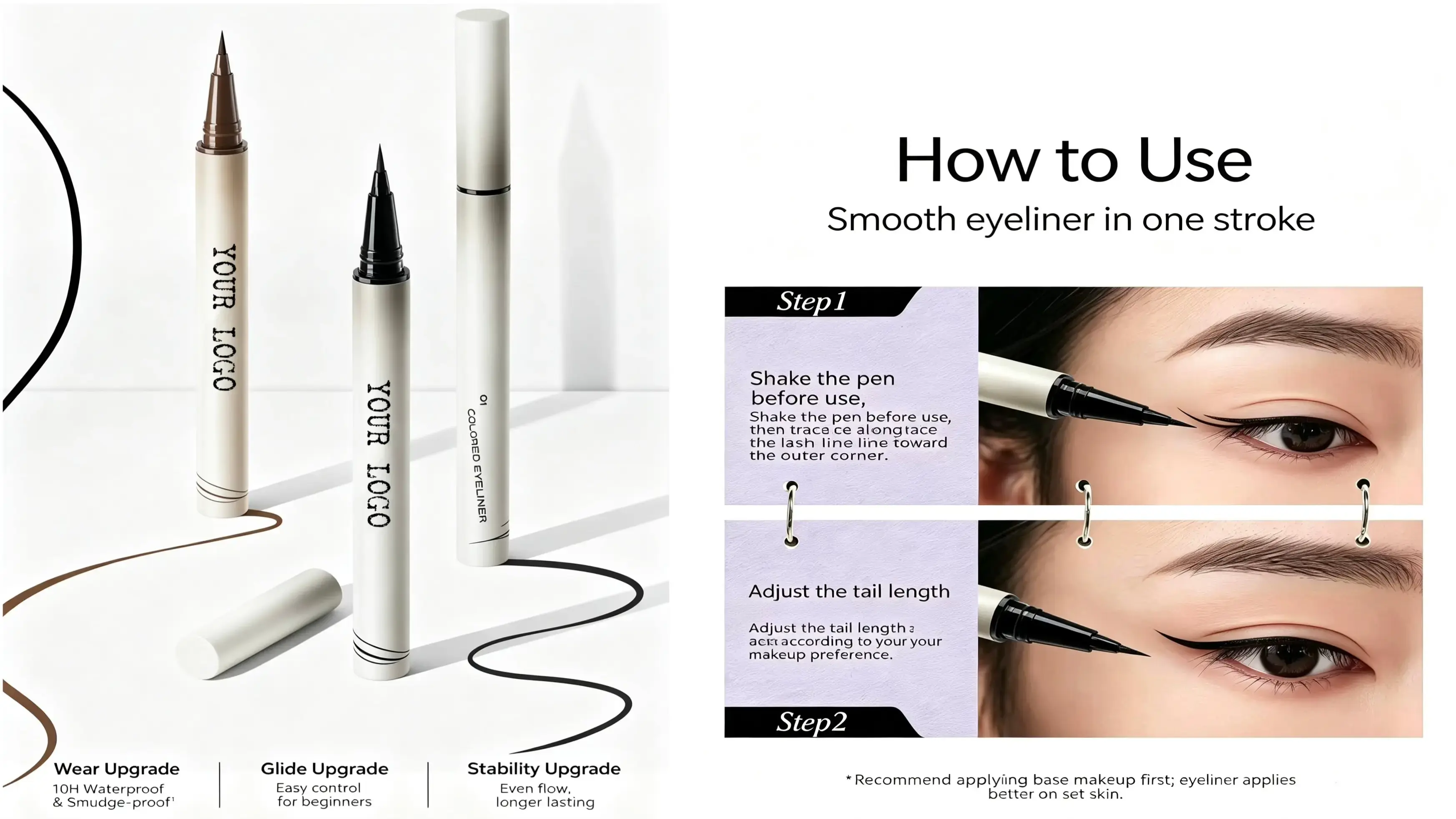 Ultra-thin Tip Waterproof Liquid Eyeliner Pen 2 Ultra-thin Tip Waterproof Liquid Eyeliner Pen 2